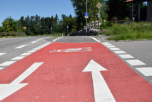 Fertigstellung Radweg in Tannau