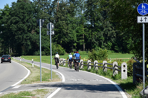 Fertigstellung Radweg in Tannau