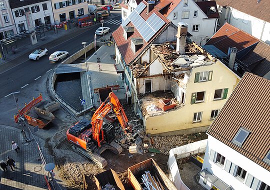 Gebäuderückbau